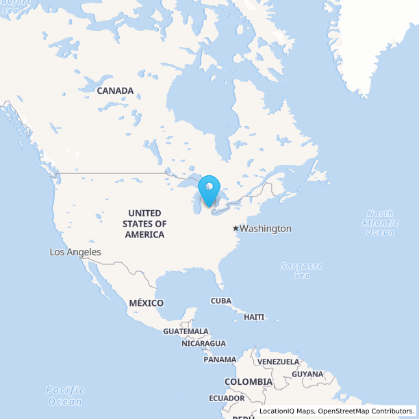 Staticmap?key=705a6ddef67572&center=42.529476, 83.780220&zoom=3&size=336x300&scale=1&markers=icon Large Blue Cutout|42.529476, 83.780220